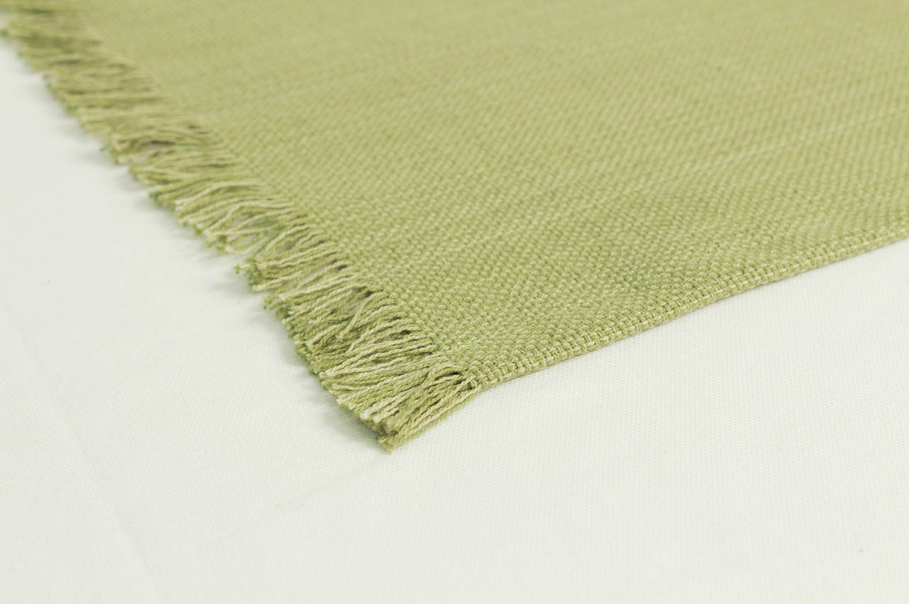 Rugged Olive Table Runner 1pc